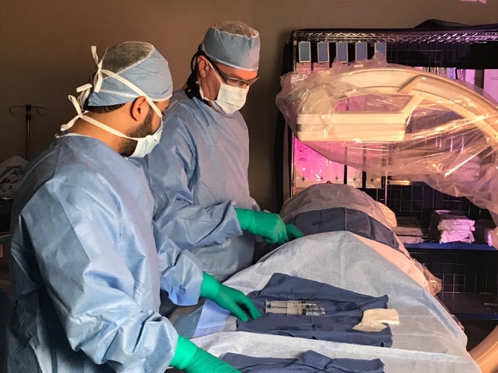 NE endo mid surgery